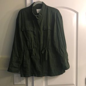 Old Navy linen utility jacket